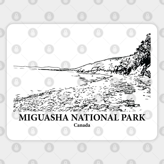 Miguasha National Park - Canada Magnet by Lakeric